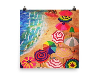 Cinque Terre Photo paper poster