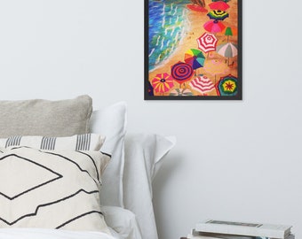 Cinque Terre-Framed Premium Poster