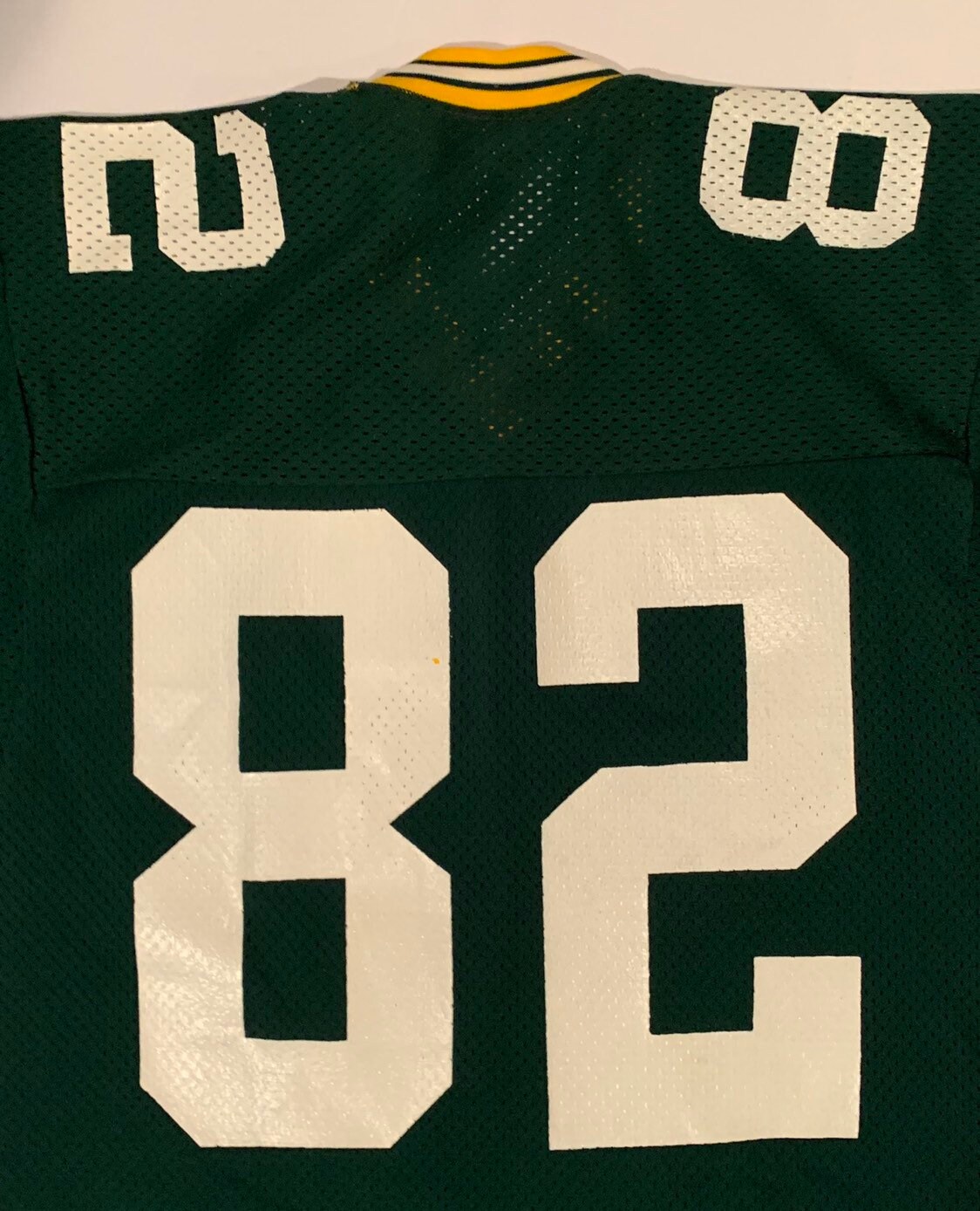 Fantastic Vintage Circa 1980 Green Bay Packers Football Jersey by