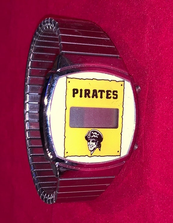 Vintage 1980's Pittsburgh Pirates Baseball Watch … - image 1