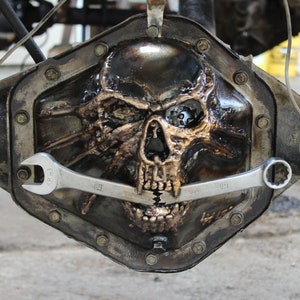 Custom Steel Skull Differential Cover - Made To Order