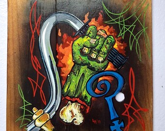 Juxtapoz Magazine February #61 - Joe Coleman / Indian Larry Cover