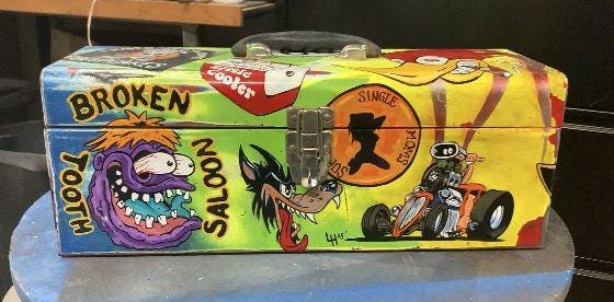 Rat Fink Tool Box - Etsy