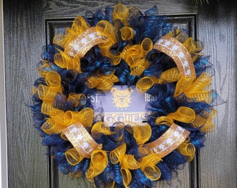 Aggies / Aggies Wreath / Custom Wreaths / Wreaths / Aggie Pride / Aggieland / NC AT / NC A and T