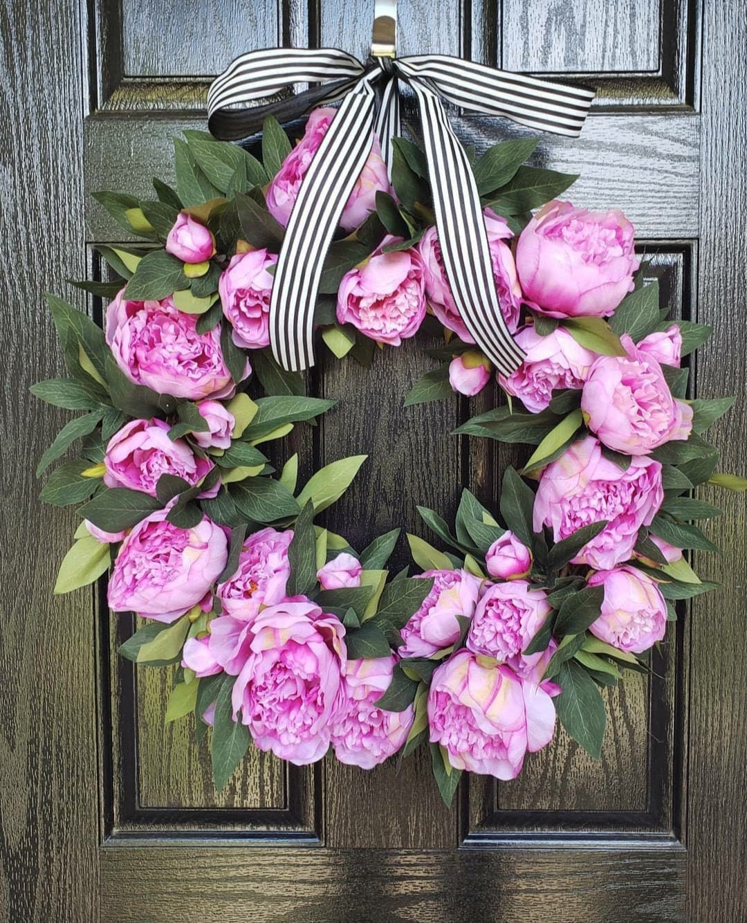 Front Door Summer Wreath Pink Peony Wreath for Door Summer Peony
