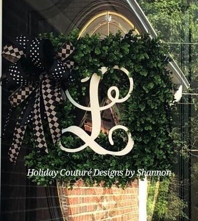 Boxwood Wreath Square Wreath Artificial Boxwood Wreath