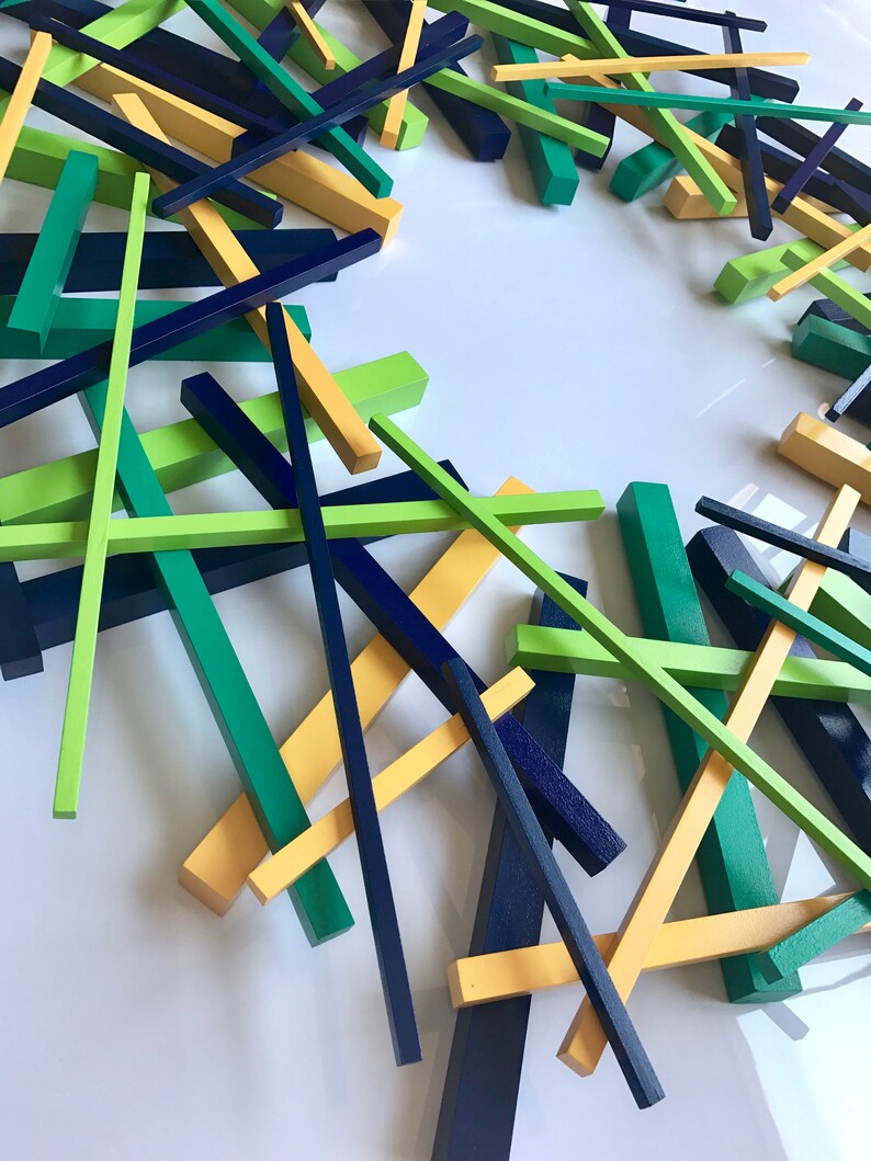 ORL Original modern abstract dimensional wall art. Etsy