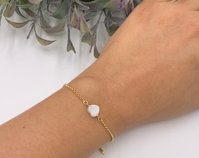 Delicate bracelet gold, delicate bracelet, cute bracelet, bridal bracelet, minimalist chain bracelet, bridesmaid proposal bracelet,