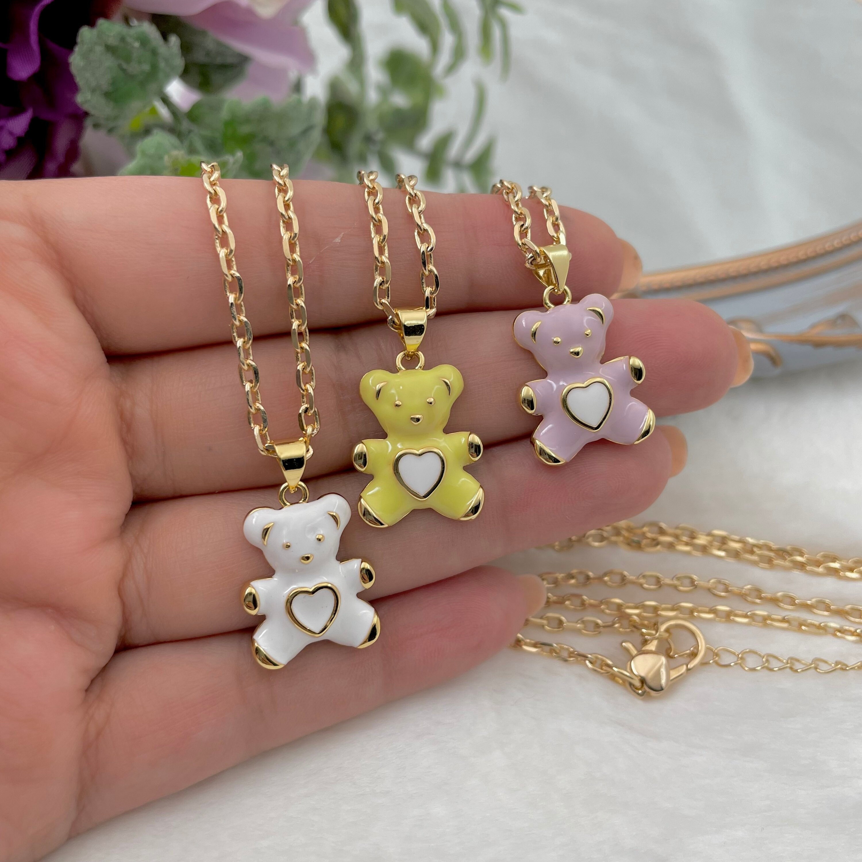 Bear Charm Necklace | SHEIN USA