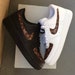 Custom Nike Air Force 1 Brown LV Monogram Print