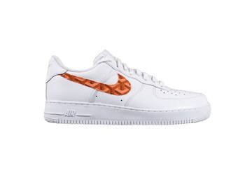 Custom Nike Air Force 1 Brown LV Monogram Print