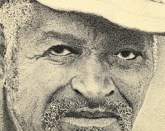 Giclee Fine Art Print  1960's Mississippi Man