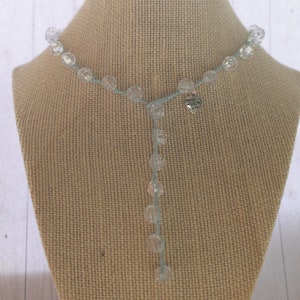 Customizable Drop Crochet Necklace image 2