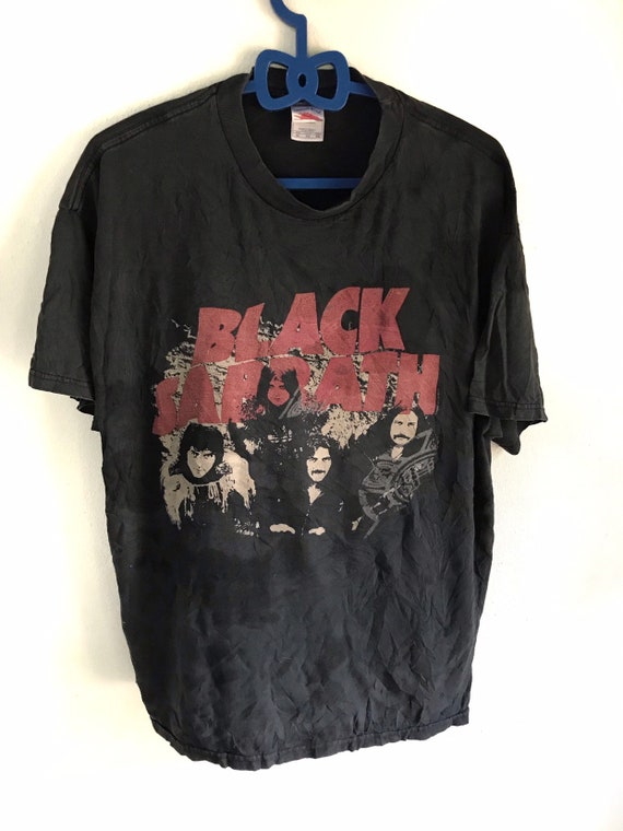 Vintage black sabbath band tee