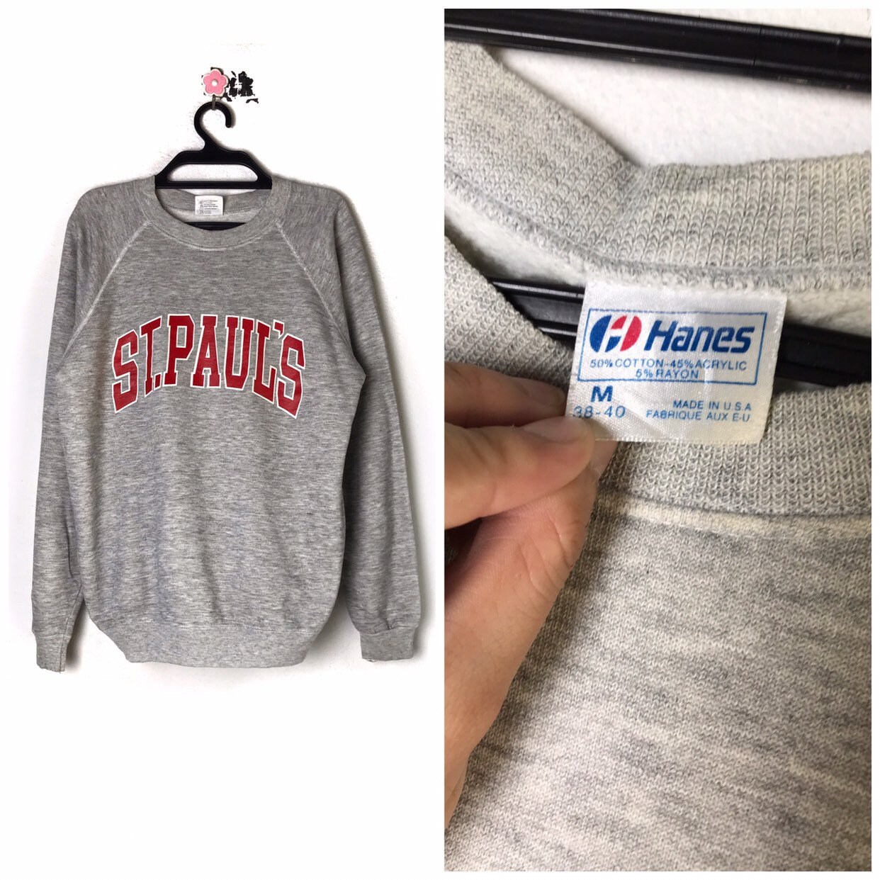 Vintage hanes sweatshirt Clearance