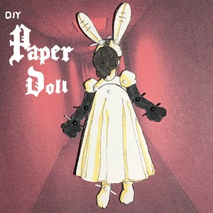 Articulated Horror Paper Doll, SICKOPHANT -- Printable DIY Digital Paper Doll