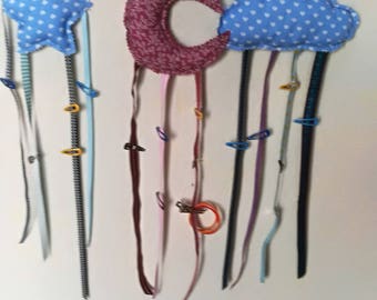 Back clips hair clips