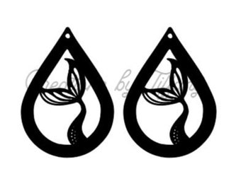 Free Free Mermaid Earring Svg 55 SVG PNG EPS DXF File