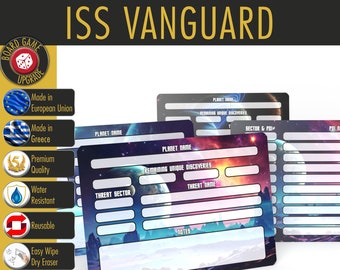 Mettez à niveau les cartes de sauvegarde réinscriptibles de l'ISS Vaguard Planet Record