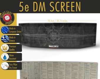 Magic Circle - Dungeon Master Screen - DnD 5e - DM Screen