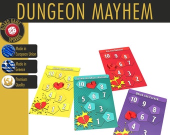 Upgrade Dungeon Mayhem Health Trackers