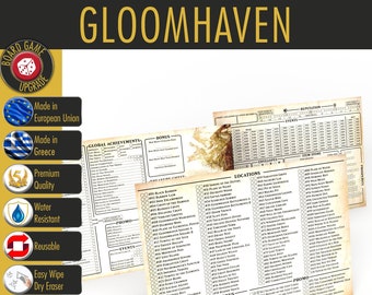 Upgrade Gloomhaven & Forgotten Circles Campaign Log