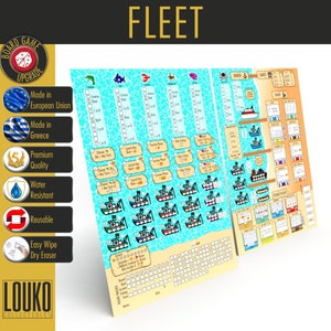 Upgrade Fleet the Dice Game wiederbeschreibbare Seiten