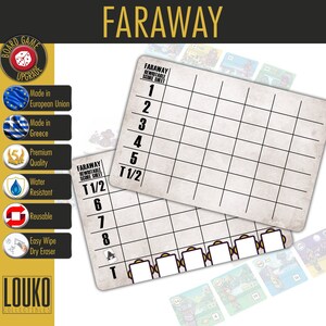 Hoja de puntuación de Upgrade Faraway