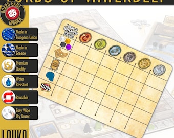 Upgrade Lords of Waterdeep Score Sheet