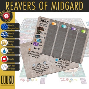 Folha de pontuação de atualização Reavers of Midgard