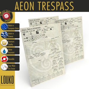 Upgrade das Aeon Trespass Odyssee Logbuch