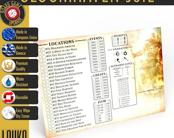 Upgrade Gloomhaven Jaws of the Lion Campaign Log
