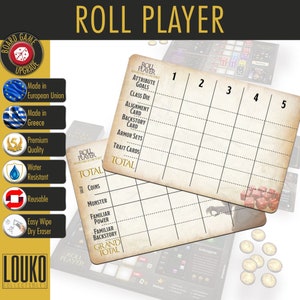 Upgrade Roll Player Punktebogen