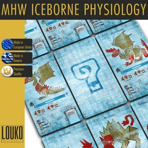 Physiologie du monstre glacé Monster Hunter * LIVRAISON GRATUITE DANS LE MONDE ENTIER *