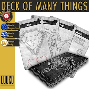 Deck of Many Things Supplement - DnD 5e
