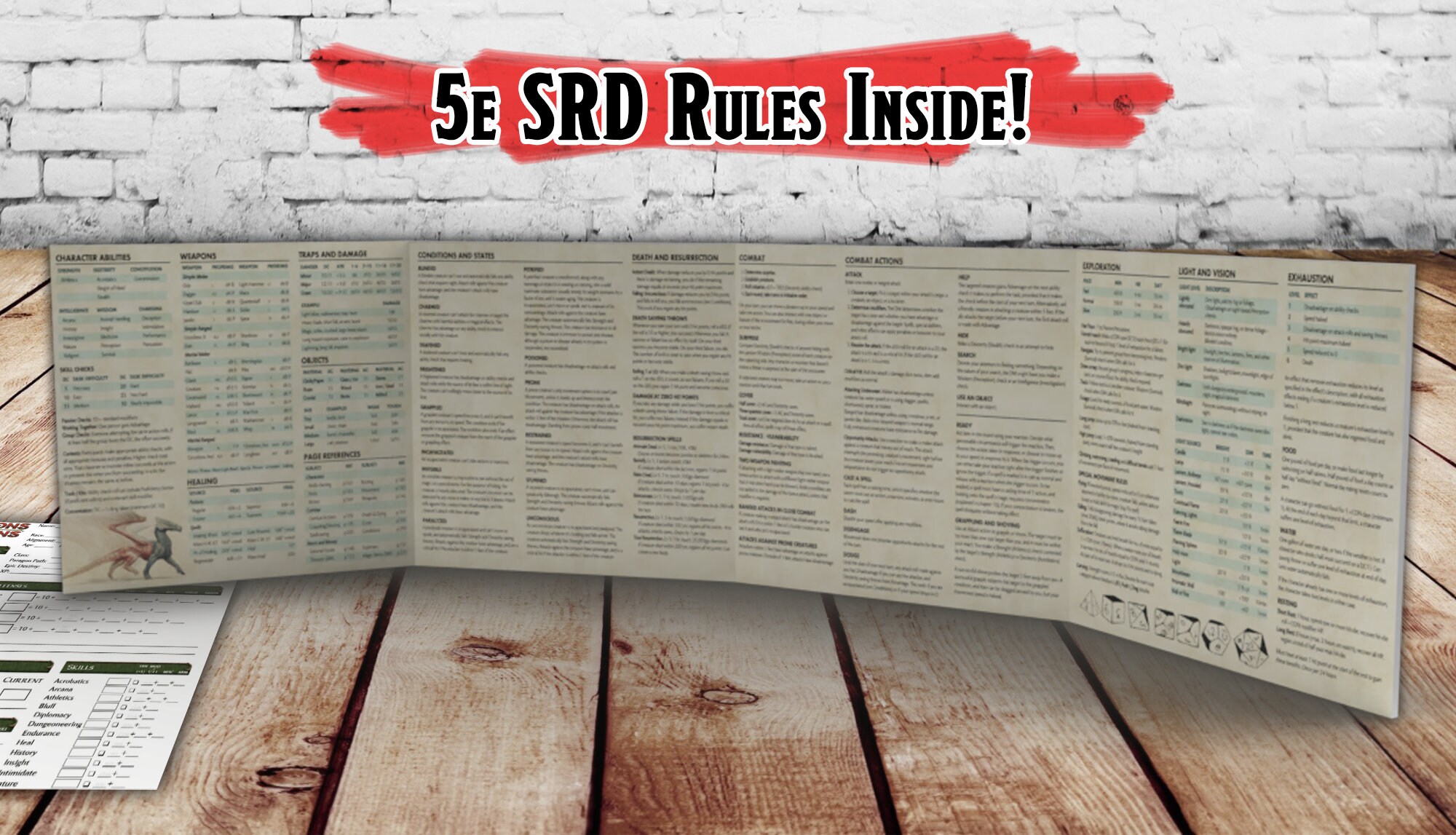 Dungeon Master Screen DnD 5e DM Screen | Etsy