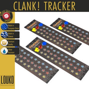 Aprimore os rastreadores de habilidades, botas e ataques do Clank! (Grupo padrão e de aventureiros)
