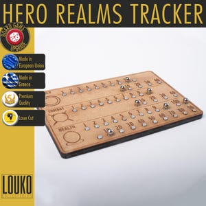 Upgrade Hero Realms Gold, Angriff, Gesundheitstracker