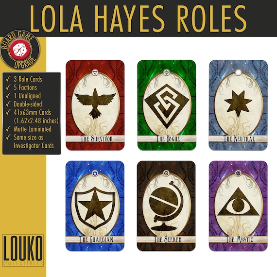 arkham horror upgrade cards Lola Hayes Role Includes integrated token trays and magnetic connection Investigator Expansion Review: Forgotten Age