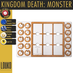 Kingdom Death: Monster Zahnradnetz mit Rädern