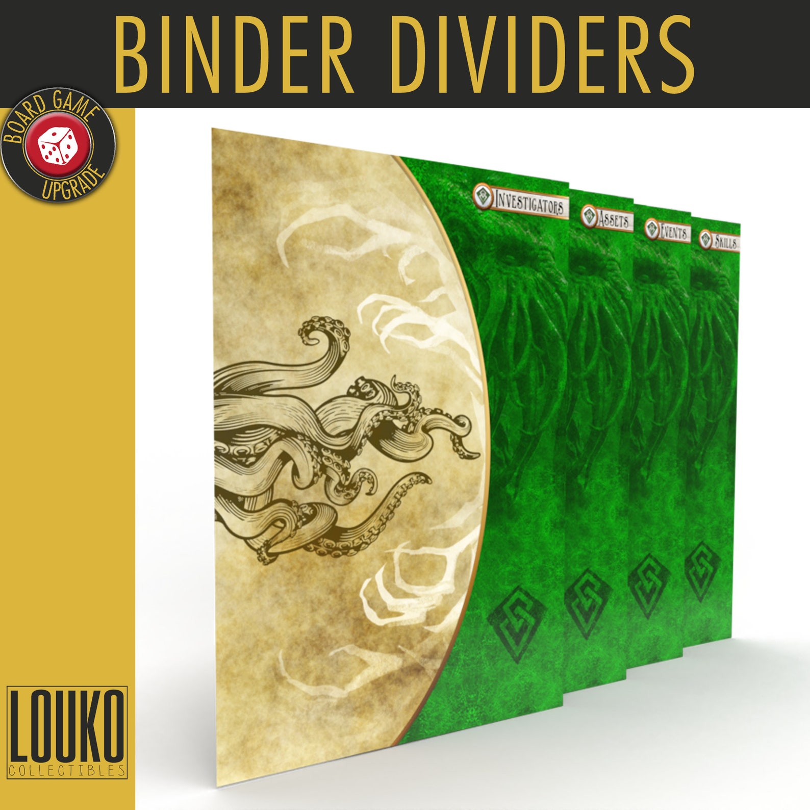 Dividers for Binders Arkham Horror Player Set Etsy
