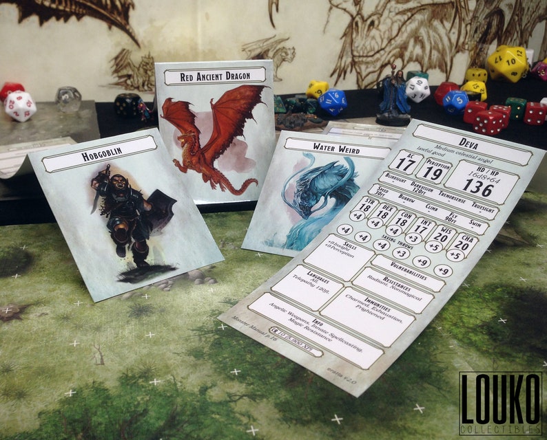 Monster Initiative Tracker DnD 5e | Etsy