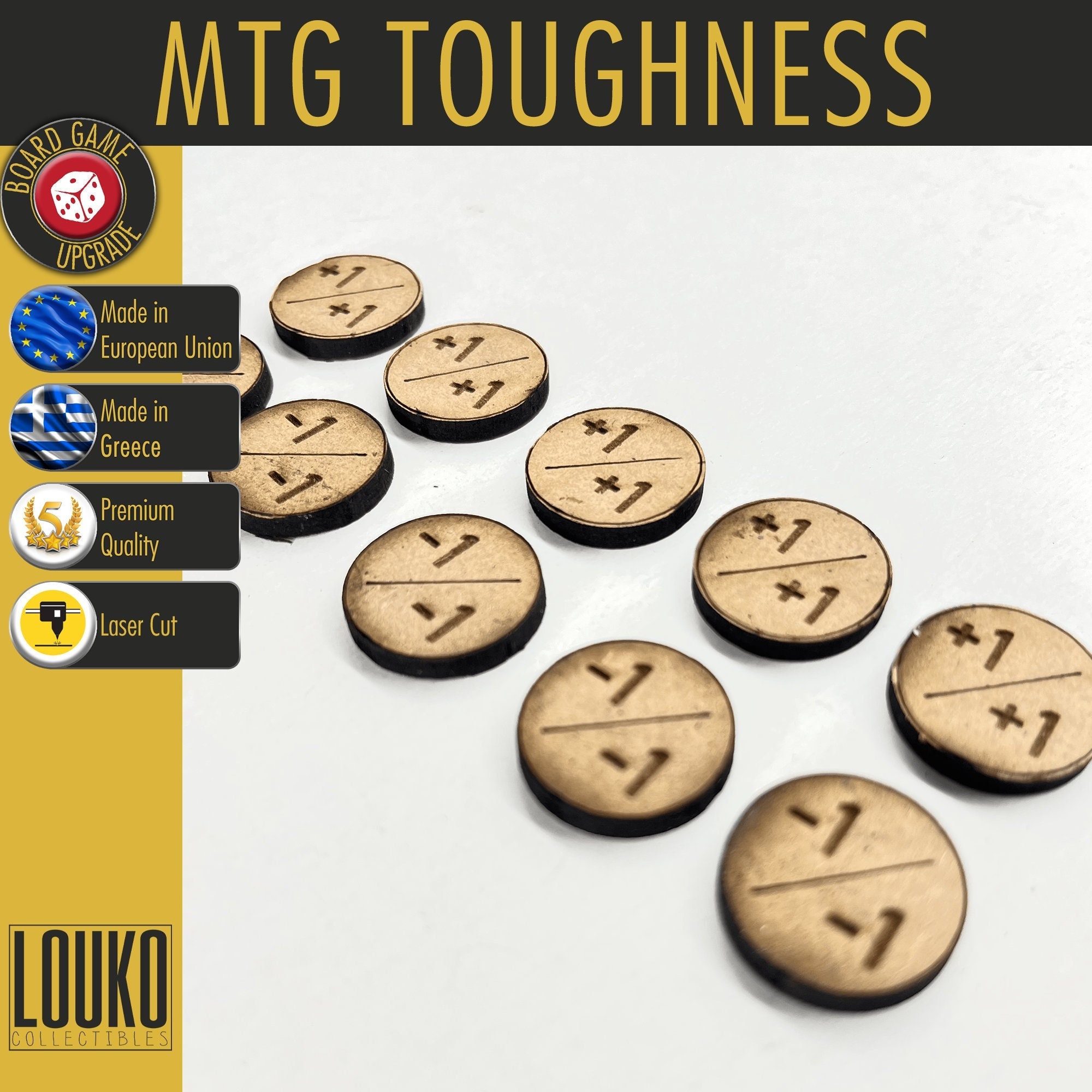 Toughness トークン CF Upgrade MTG Power & Toughness Tokens - Etsy