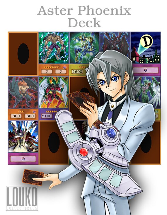 Yu Gi Oh Oricas Aster Phoenix Deck Free Shipping Worldwide Etsy Yu Gi Oh Oricas Aster Phoenix Deck Free Shipping Worldwide Etsy