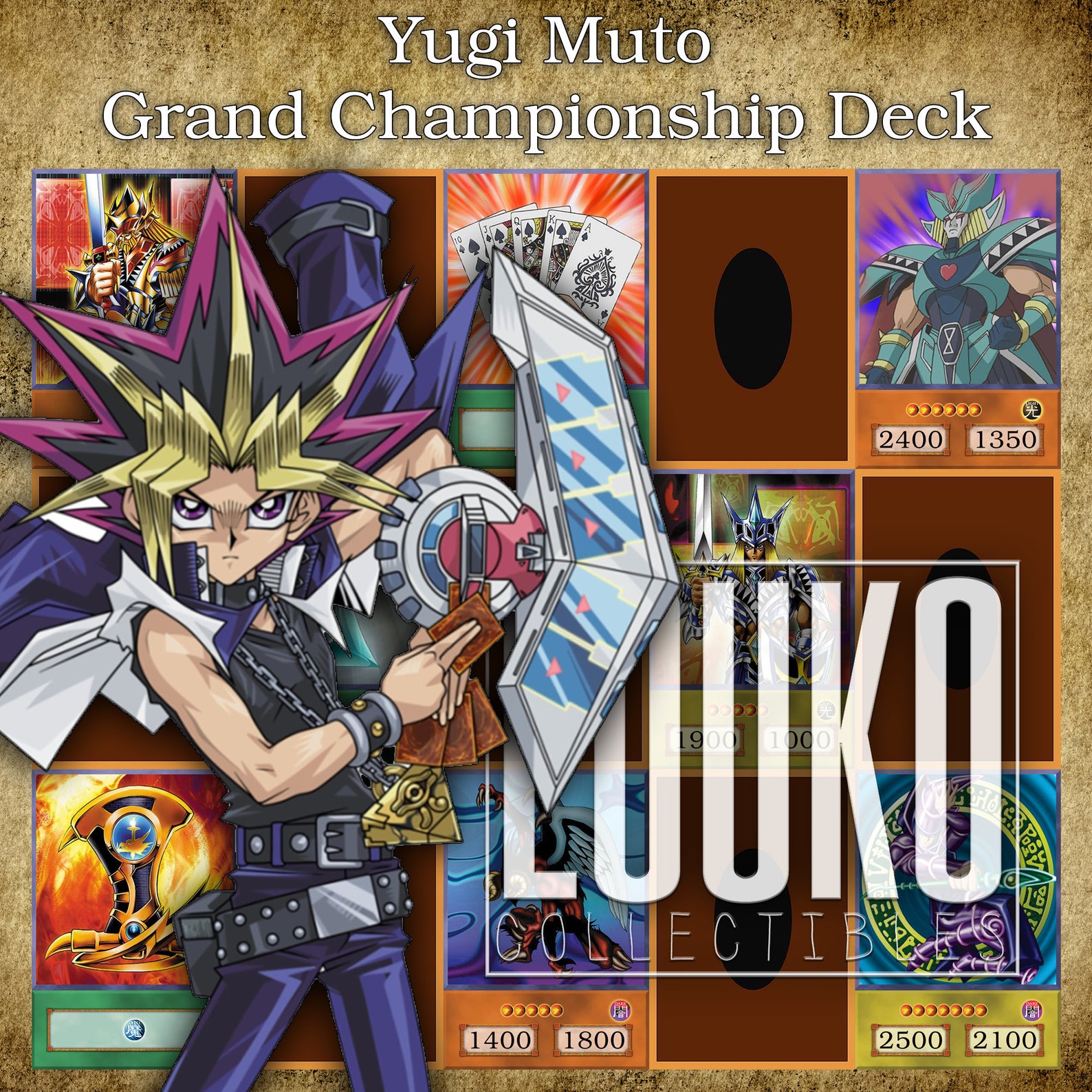 YuGiOh Oricas Yugi Muto Grand Championship Deck FREE Etsy