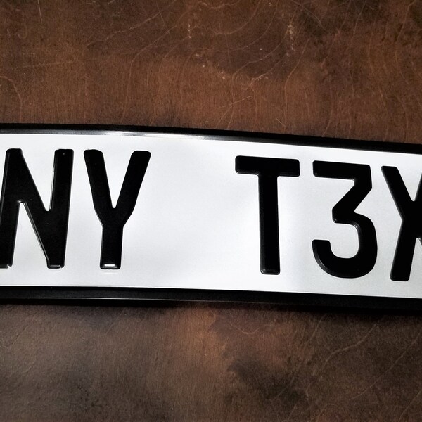 Uk License Plates Etsy
