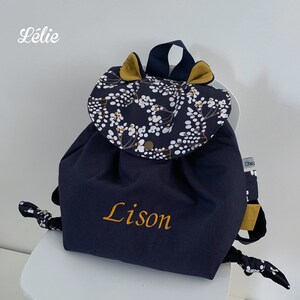 Personalized children's backpack