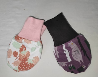 Fäustlinge für Neugeborene Neurodermitis-Handschuhe Kratzhandschuhe für Babys Mädchen
