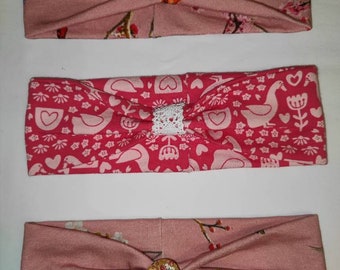 Headband for babies 37/38 cm Head circumference Girls Newborn