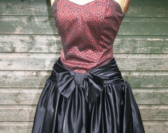 80s puffball dress